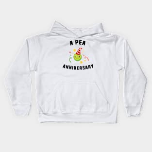 Funny Happy Anniversary Pun Kids Hoodie